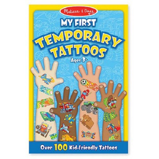 Set de tatuaje temporare pentru baieti, +3 ani,Melissa & Doug