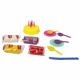 Set plastilina si unelte de modelat prajituri delicioase, +3 ani, 200 gr, Crafy 477890