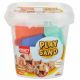 Nisip Kinetic Fun Sand natur si 3 unelte de modelat, +3 ani, 350 gr, Crafy 477903