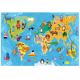 Puzzle gigant Animal World, +3 ani, 48 piese, Ludattica 477923