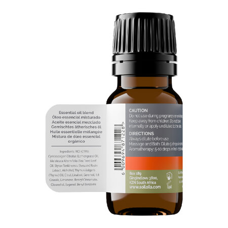 Amestec de uleiuri esentiale Immunity Pure 100% Organice,10 ml, Soil 754693