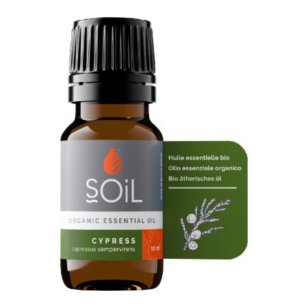 Ulei esential de Chiparos Pur 100% Organic, 10 ml, SOiL