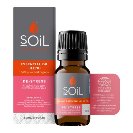 Amestec de uleiuri usentiale antistres Pure 100% Organice, 10 ml, Soil