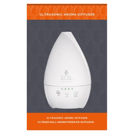 Difuzor Ultrasonic si Umidificator cu Lampa Multicolora Led, SOiL