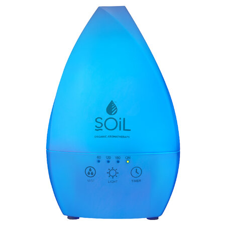 Difuzor Ultrasonic si Umidificator cu Lampa Multicolora Led, SOiL 754703