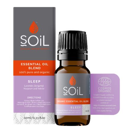 Amestec de uleiuri usentiale Sleep Pure 100% Organice ECOCERT, 10 ml, Soil 