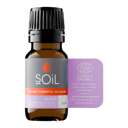 Amestec de uleiuri usentiale Sleep Pure 100% Organice ECOCERT, 10 ml, Soil  754689