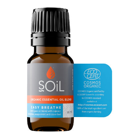 Amestec de uleiuri esentiale Respiratie Usoara, 10 ml, SOiL 754695