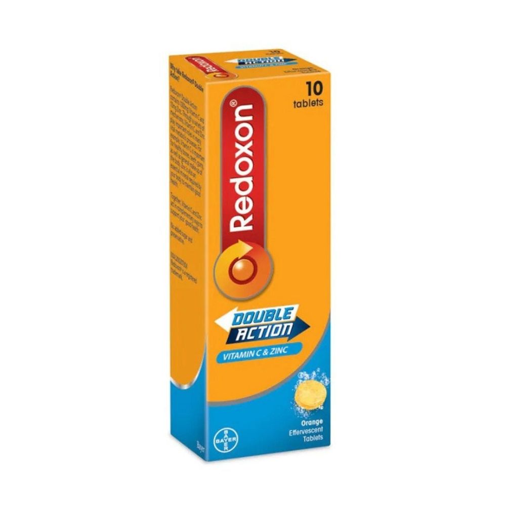 Redoxon Double Action Vit C si Zn, 10 comprimate, Bayer