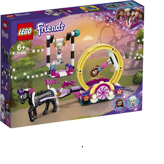 Acrobatii magice Lego Friends, +6 ani, 41686, Lego