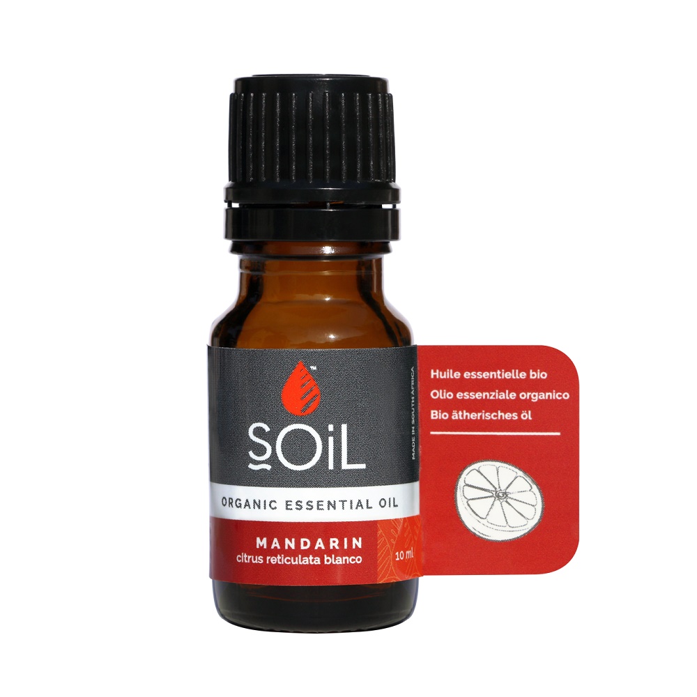 Ulei esential de mandarina Pur 100% Organic,10 ml, SOiL