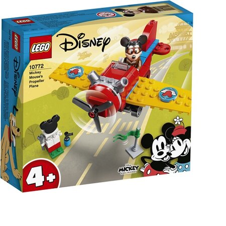 Avionul cu elice al lui Mickey Mouse Lego Disney, +4 ani, 10772, Lego 478078