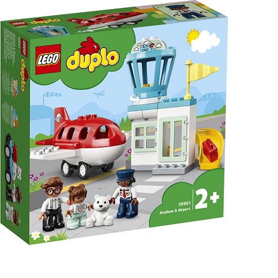 Avion si Aeroport Lego Duplo, +2 ani, 10961, Lego