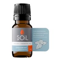 Ulei esential de menta creata Pur 100% Organic ECOCERT, 10 ml, Soil.
