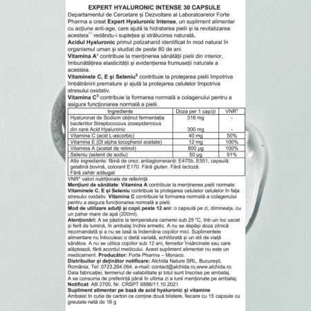 Expert Hyaluronic Intense, 300 mg, 30 capsule, Forte Pharma 765934