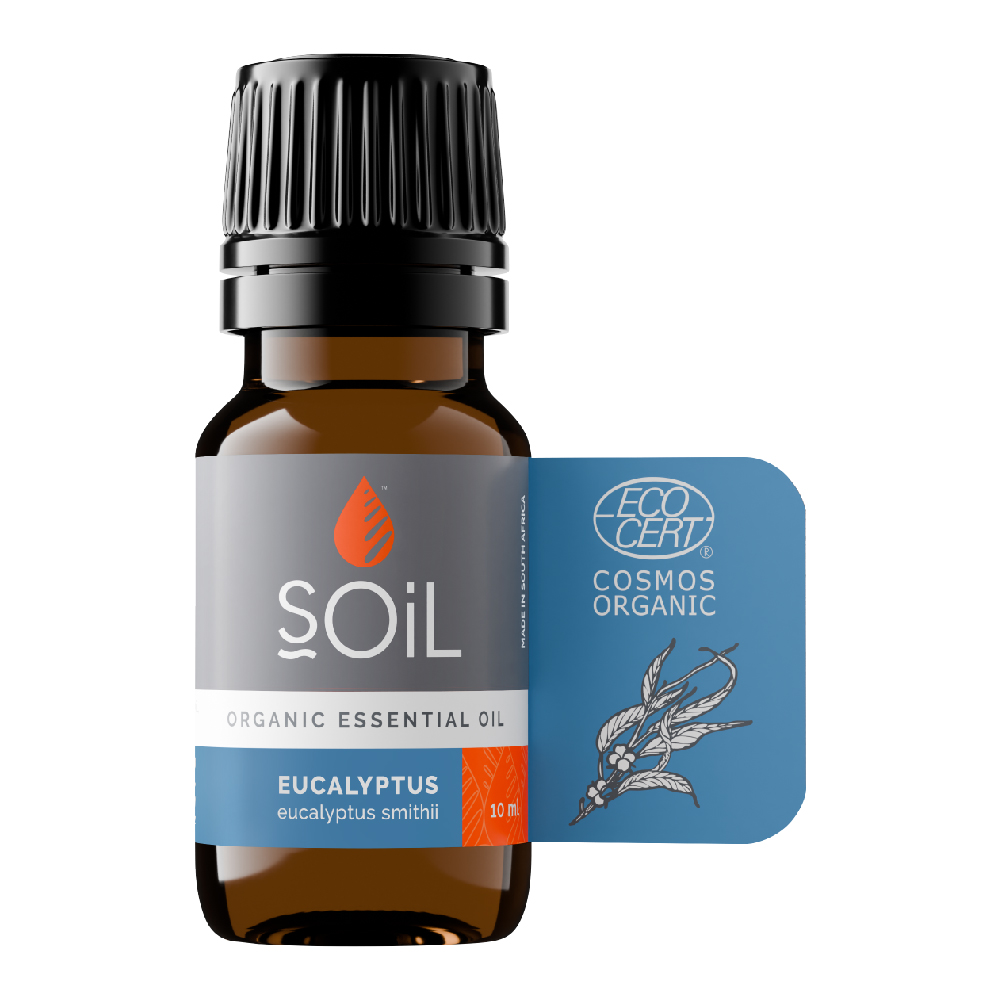 Ulei esential de eucalipt Pur 100% Organic, 10 ml, SOiL