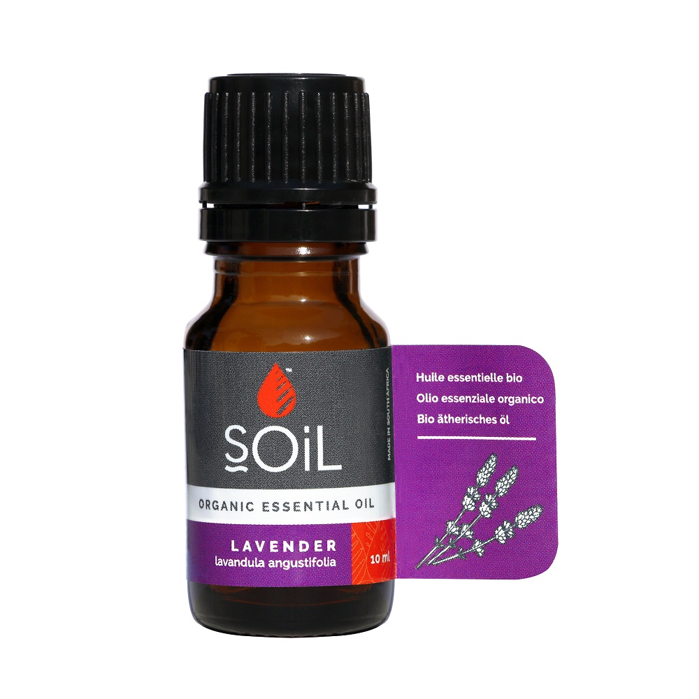 Ulei esential lavanda Pur 100% Organic, 10 ml, SOiL