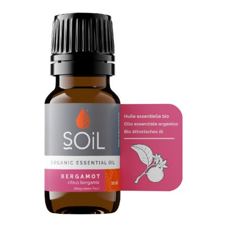 Ulei esential de Bergamota Pur 100% Organic, 10 ml, SOiL 