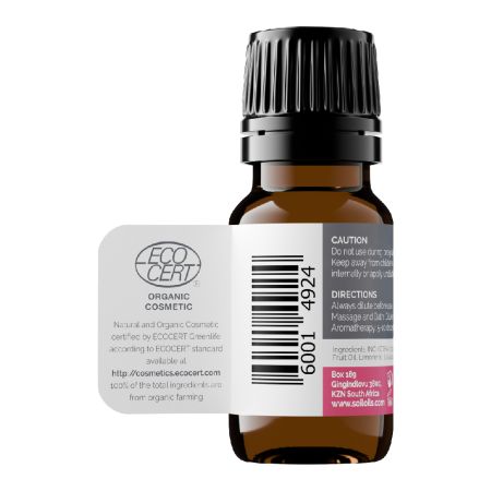 Ulei esential de Bergamota Pur 100% Organic, 10 ml, SOiL  754780