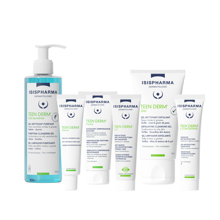 Solutie micelara purifianta Teen Derm Aqua, 250 ml, IsisPharma 678838