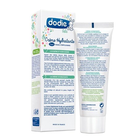 Crema hidratanta 3 in 1 pentru fata, corp si maini, 100 ml, Dodie 478441