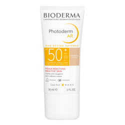 Crema de fata colorata pentru piele sensibila SPF 50+ Photoderm AR, 30 ml, Bioderma