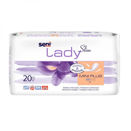 Absorbante urologice Slim Mini Plus, 20 bucati, Seni Lady