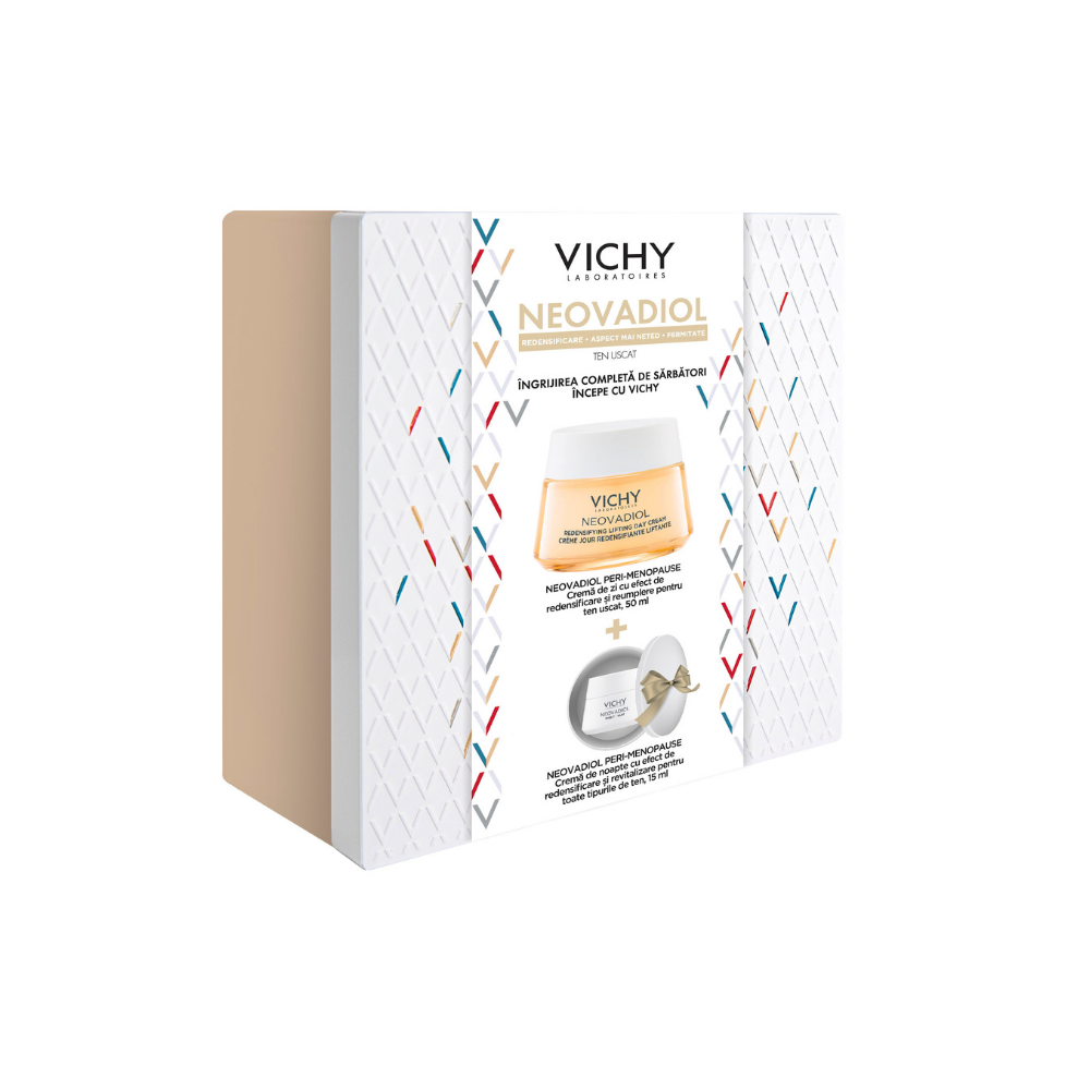 Pachet Neovadiol Peri-Menopause pentru ten uscat, Vichy