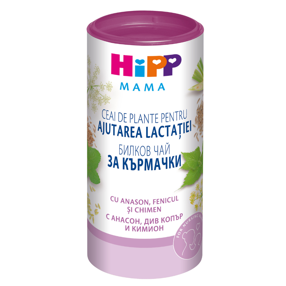 Ceai de plante pentru ajutarea lactatiei, 200 g, Hipp