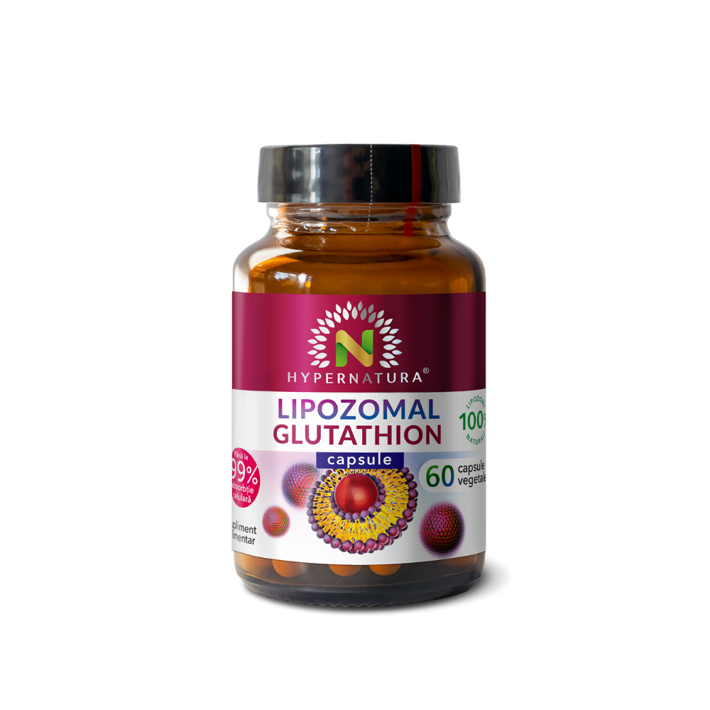 Glutathion lipozomal, 60 capsule vegetale, Hypernatura