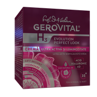 Crema ultra activa si luminozitate, 50 ml, H3 Evolution, Gerovital