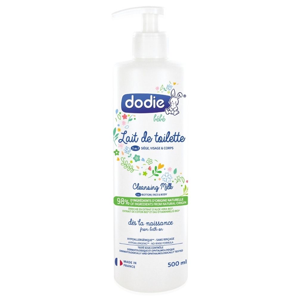 Lapte pentru curatare 3 in 1, 500 ml, Dodie