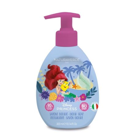 Sapun lichid pentru copii Princess, 3 ani+, 300 ml, Naturaverde