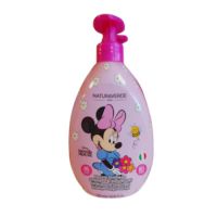 Sampon si gel de dus, Minnie, 3 ani+, 500 ml, Naturaverde