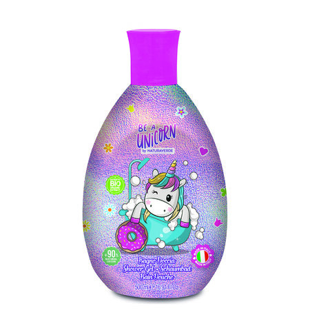 Gel de dus pentru copii Unicorn, 3 ani+, 500 ml, Naturaverde