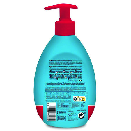 Sampon si gel de dus pentru copii Mickey, +3 ani, 500 ml, Naturaverde 694804