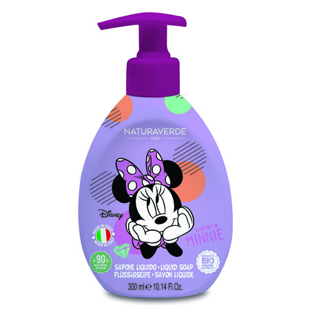 Sapun lichid cu capsuni si ceai verde din cultura organica, 300 ml, Naturaverde