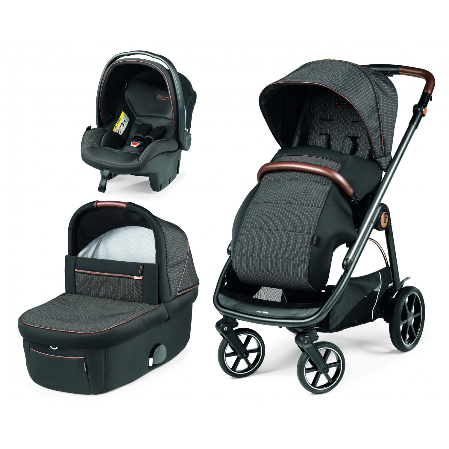 Sistem carucior 3 in 1 pentru copii Veloce Primo Viaggio SL, 500, Peg Perego