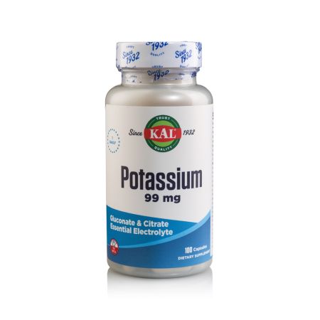 Potasium, 99 mg, 100 capsule, Kal