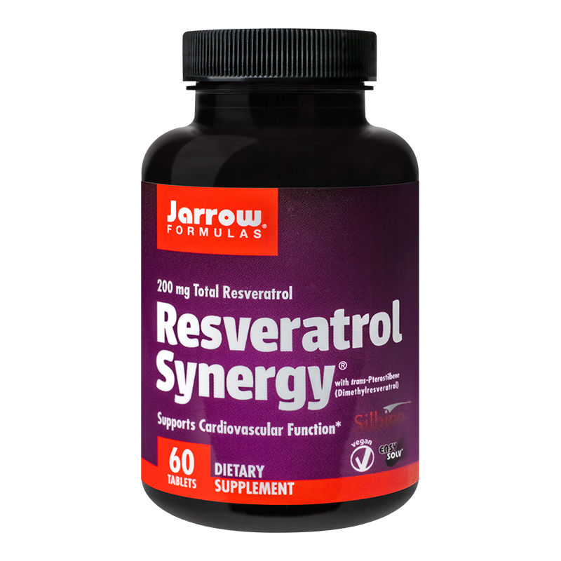 Resveratrol Synergy 200 mg, 60 tablete