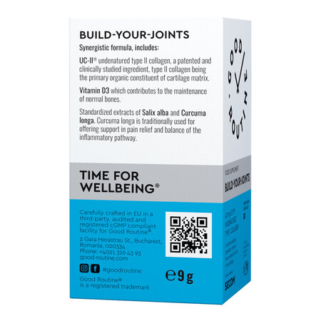 Build Your Joints, 30 capsule, Good Routine 777574