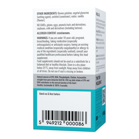 Krill Oil, 60 capsule moi, Good Routine 777208