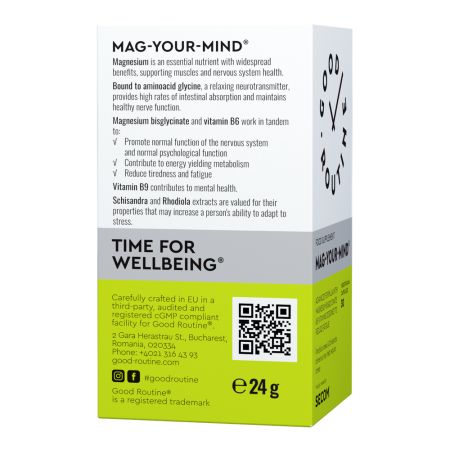 Mag Your Mind, 30 capsule, Good Routine 777026