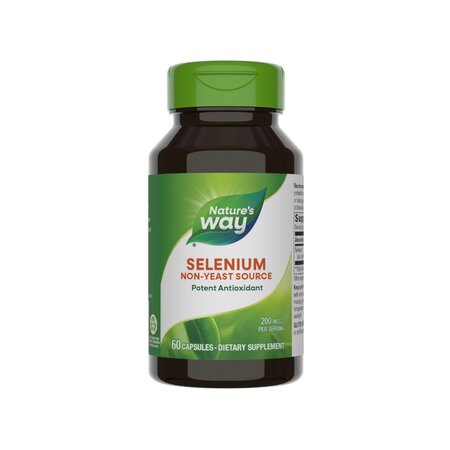 Seleniu, 200mcg, 60 capsule, Natures Way