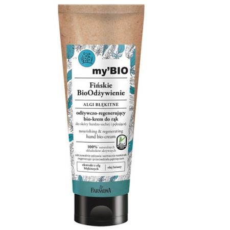 Crema Bio pentru maini cu extract de alge albastre