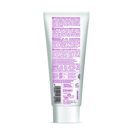 Pasta de dinti Unicorn, +3 ani, 75 ml, Naturaverde 694905