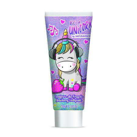 Pasta de dinti Unicorn, 75 ml, +3 ani, Naturaverde