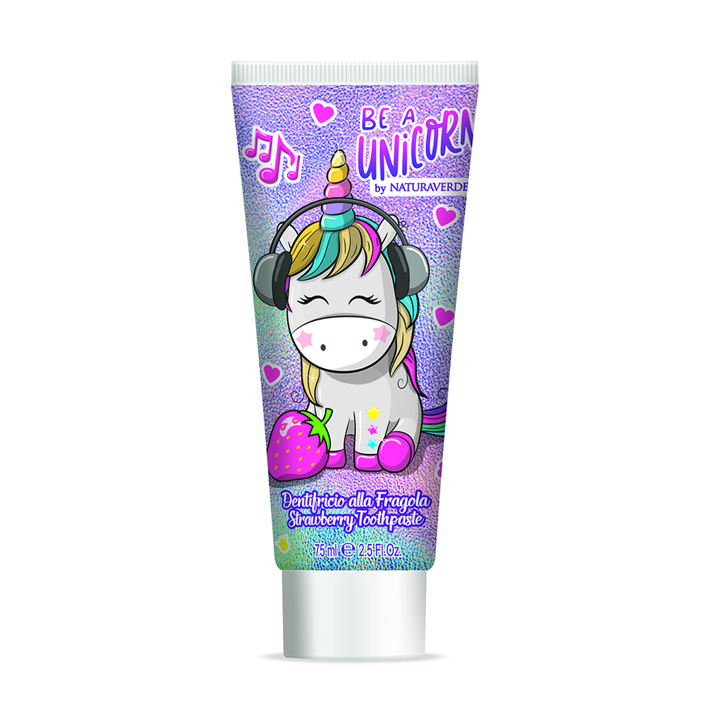 Pasta de dinti Unicorn, 75 ml, +3 ani, Naturaverde