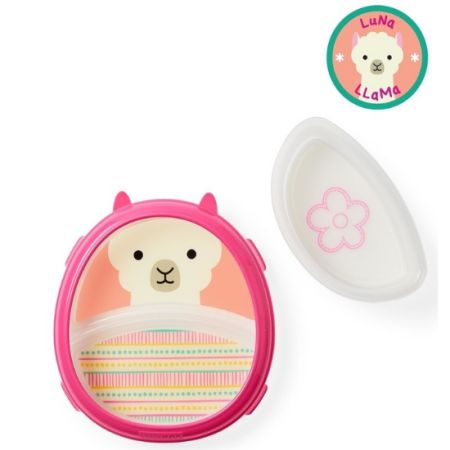 Set Farfurie si Bol Smart Zoo - Lama