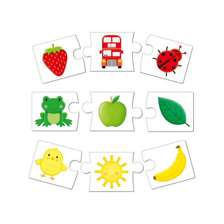 Puzzle Potriveste Culorile, +18 luni, 6x3 piese 478937